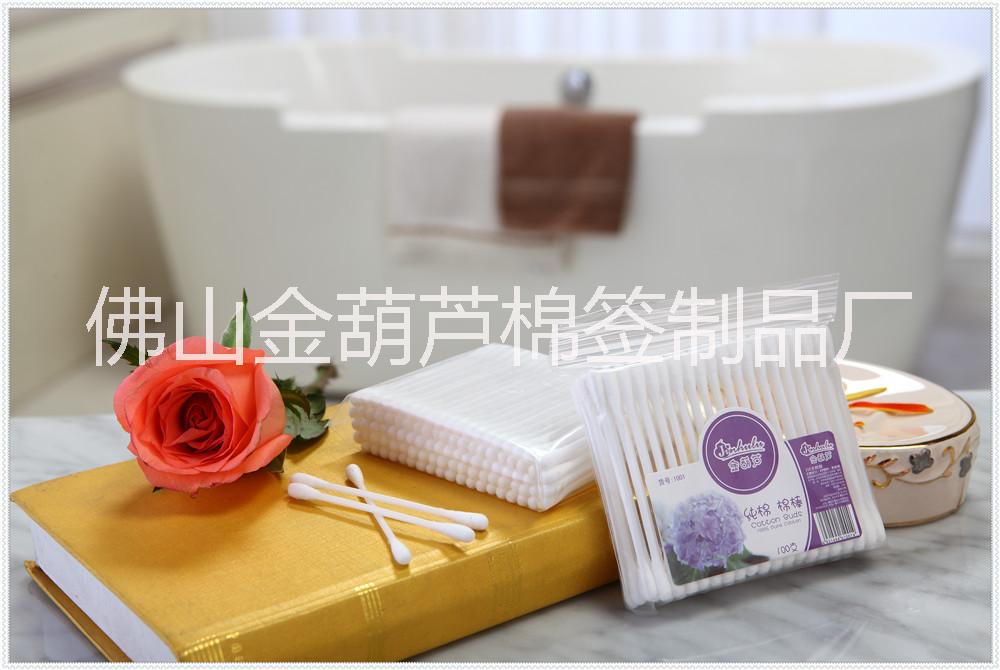 佛山金葫芦棉签制品厂家供应 直销 生产 定制 棉签 棉棒 牙签