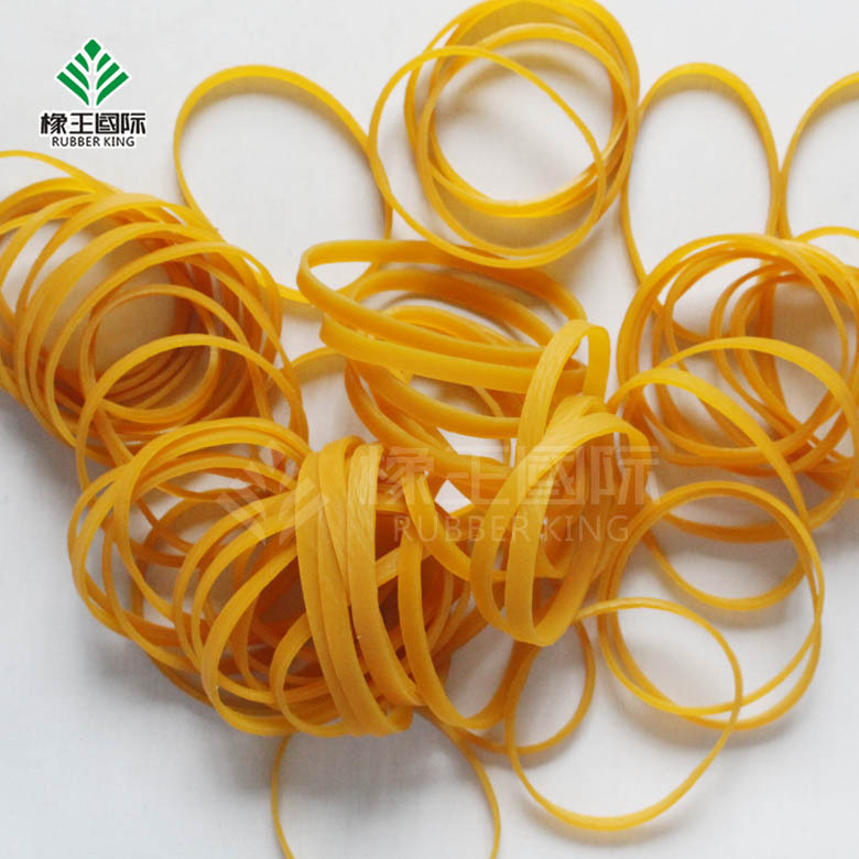 供应用于捆扎包装的耐高温黄色O型橡皮筋环保橡胶圈