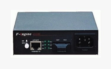 供应烽火光纤收发器OL100CR-02B-220V交流 单模双纤
