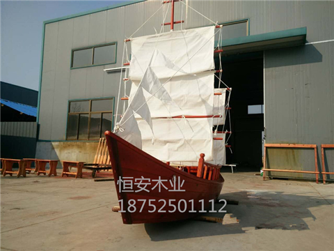 供应用于的新款木船帆船休闲船图片