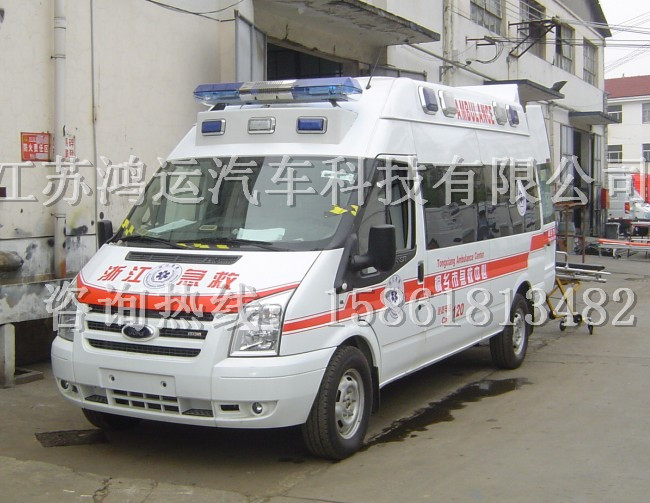厂家直销福特全顺V348监护型救护车图片