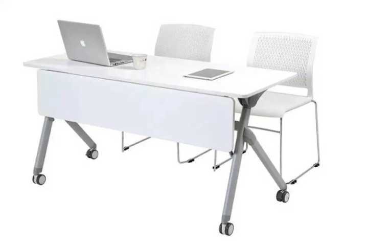 供应学生阅览桌椅员工培训桌椅厂家直销折叠桌架可批发代理