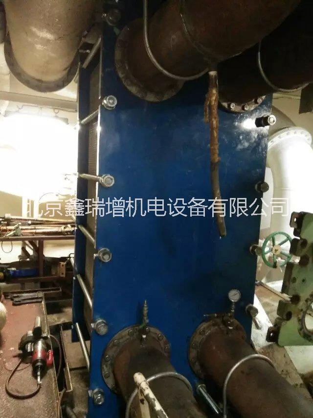 供应北京热力公司换热器维修清洗检测，板式换热机组图片