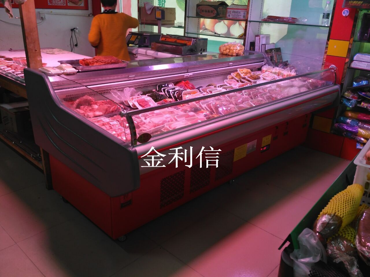 供应鮮肉柜，超市柜，猪肉柜，生鲜保鲜冷藏展示柜