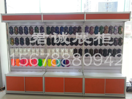 供应用于展示商品的广西南宁可拆装储物钛合金玻璃
