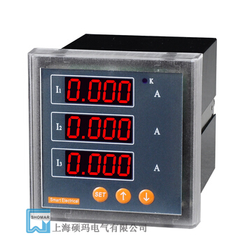 上海市DV302三相电流表　智能数显仪厂家