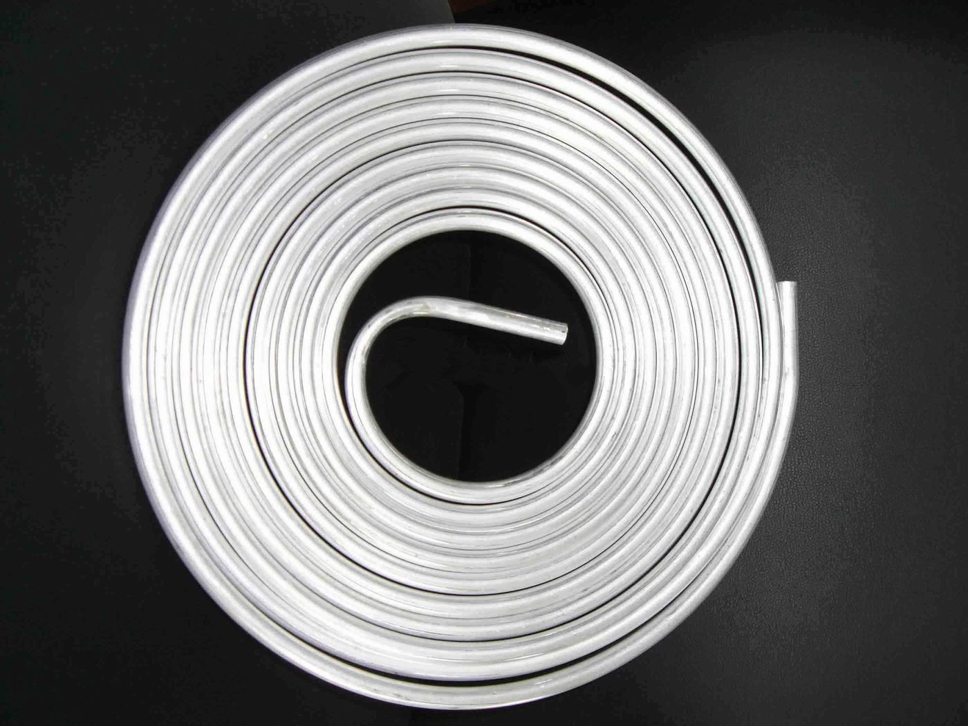 供应用于各行业的铝管 铝盘管 1060纯铝定做 小口径铝管 盘管 可开模加工定做