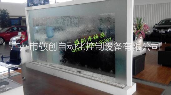 供应，广州敬创水科技玻璃水幕墙水景工程，本实用新型具有比玻璃幕墙更好地观赏效果。图片