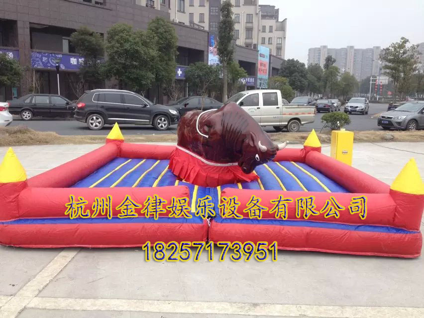 供应杭州疯狂斗牛机出租电玩游乐设备图片