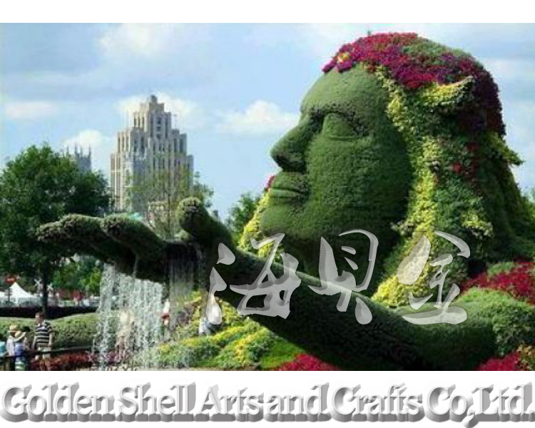 东莞市厂家定制生产仿真植物园林绿化绿雕厂家