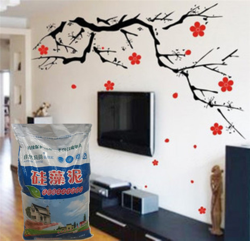 供应用于装修的水性硅藻泥，干粉硅藻泥，墙艺涂料图片