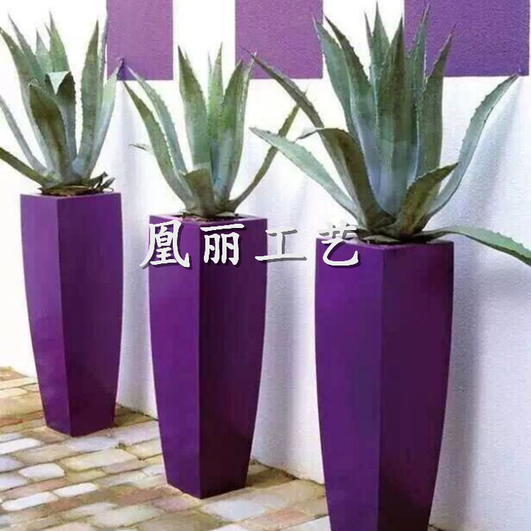 玻璃钢花盆 广州供应 树脂组合花批发