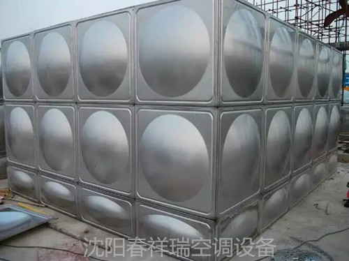 供应抚顺不锈钢水箱 方形SUS304焊接式高强度不锈钢水箱