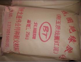供应用于中频炉线圈涂的辽宁锦州线圈红泥厂家价格
