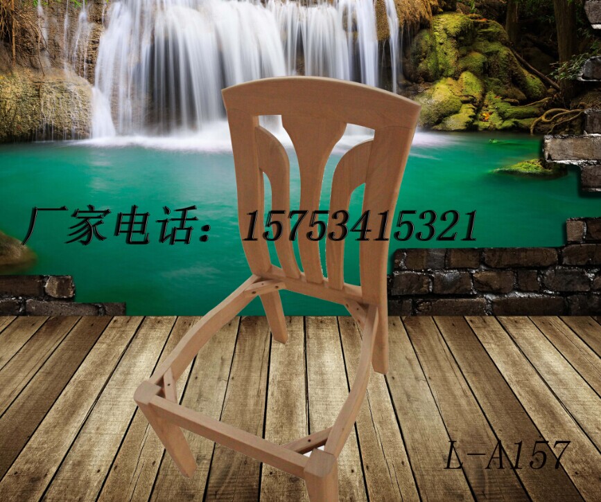 供应用于白茬家具生产的白茬家具厂家直销优质橡胶木餐椅 中式实木白茬桌椅 现代餐厅餐椅定