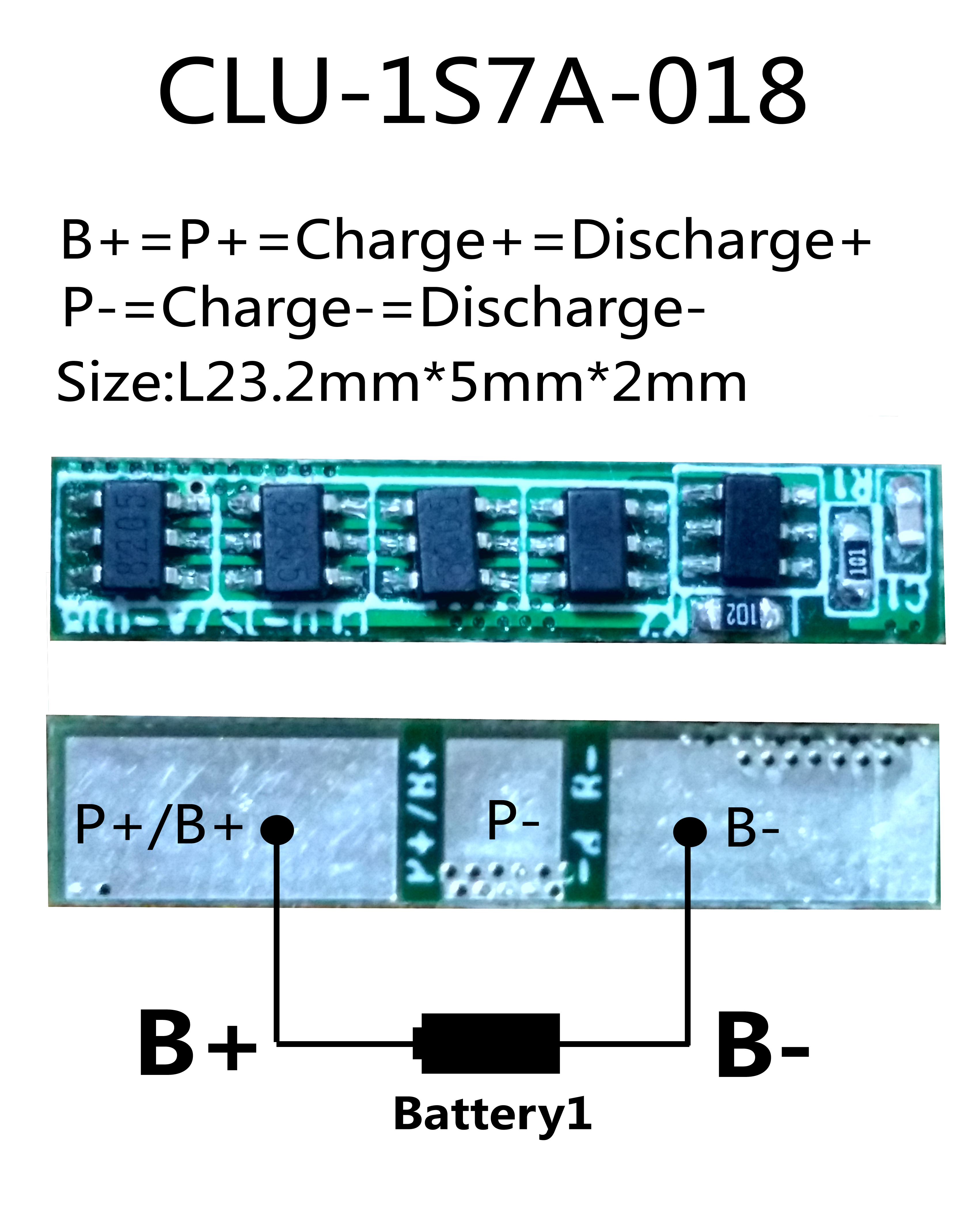 供应单节3.7V锂电池保护板,18650圆形保护板,聚合物保护板