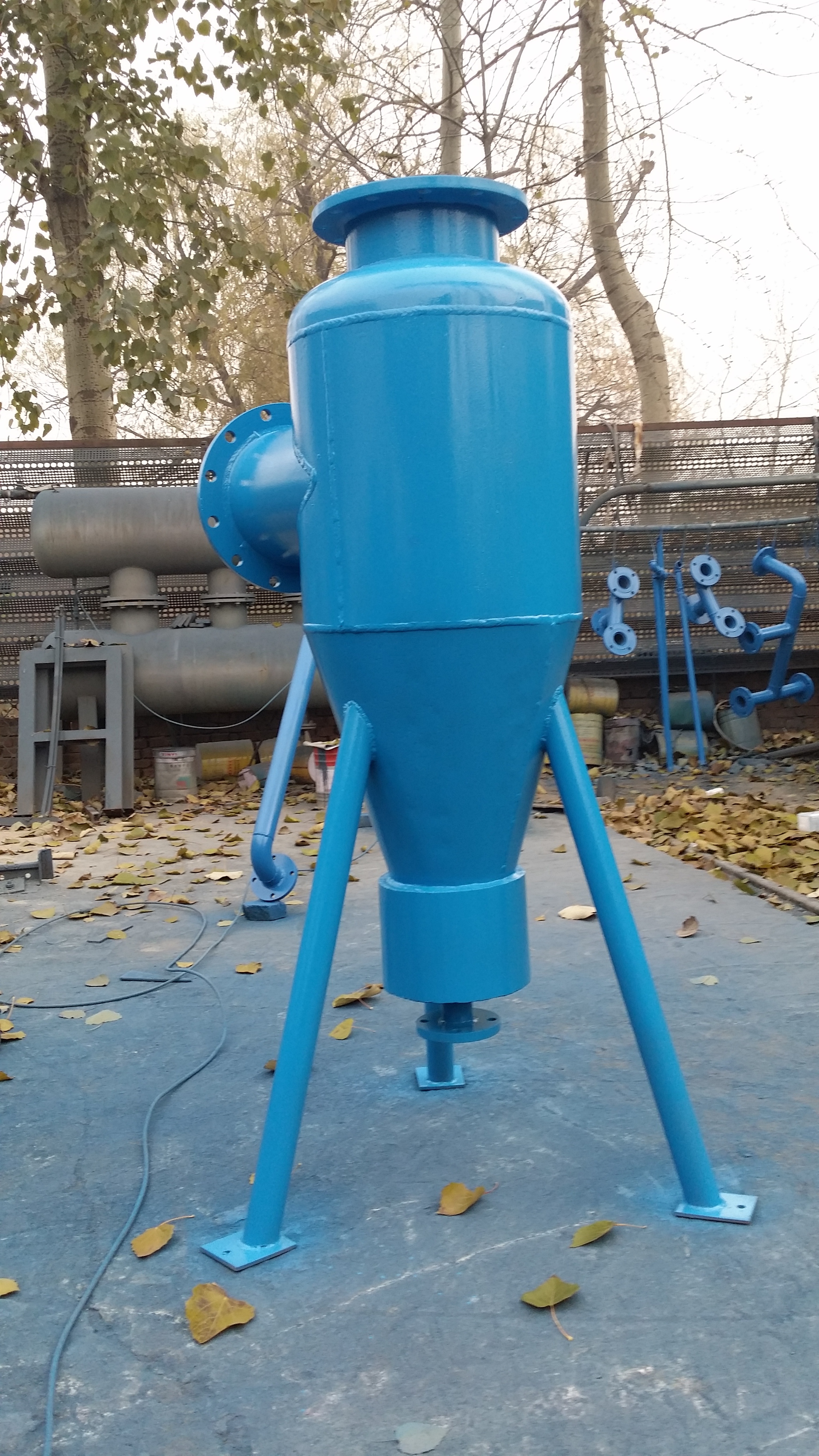 供应水源热泵用旋流除砂器