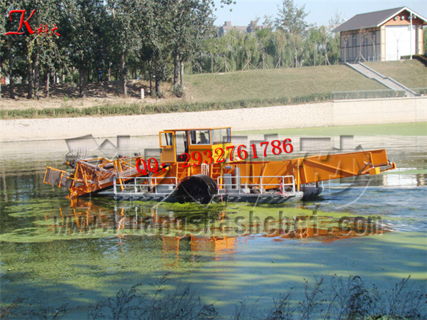 湖北湿地公园水面保洁船/河道垃圾清理设备厂家价格图片