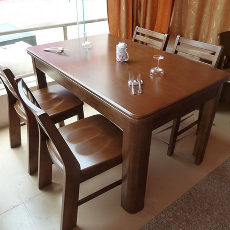 厂家供应订做用于各种餐厅桌椅的实木桌椅图片
