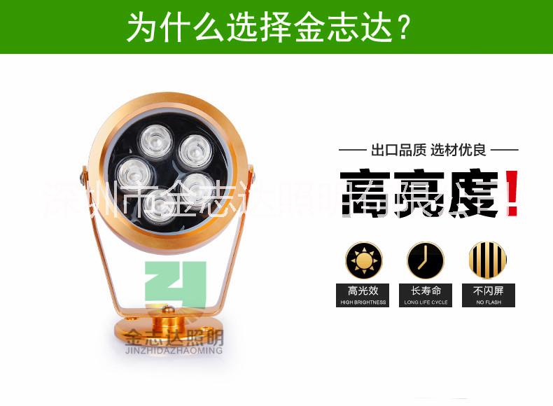 供应用于LED的LED投射灯，广东投射灯厂家图片