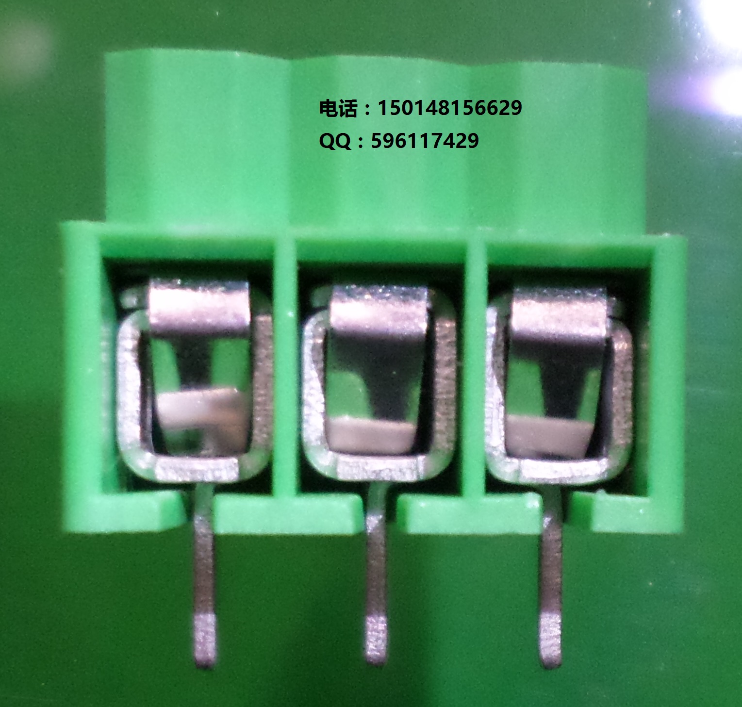 供应用于导电的PCB互用螺钉弹片直焊式接线端子 FS166-500