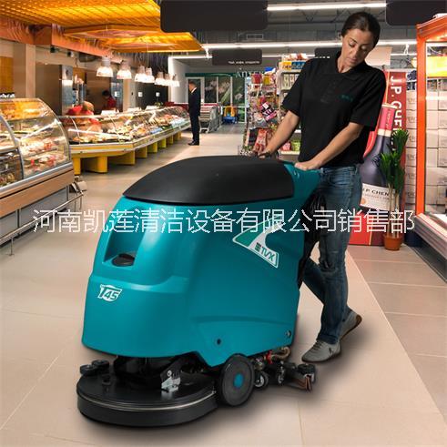 供应用于商场的室内停车场保洁专用全自动洗地机