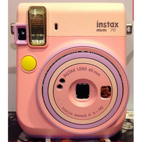 供应用于的mini70相机富士拍立得相机香港批发一次成像相机mini70 相机 粉紫黄