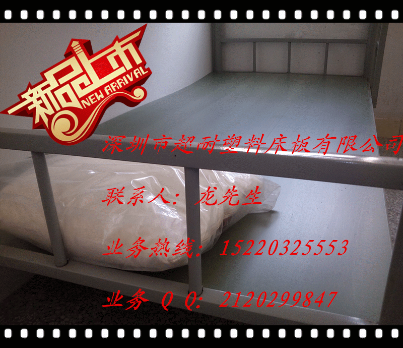 东莞铁架床床板塑料床板，防虫床板批发
