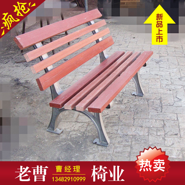 老曹椅业供应压铸铝成品椅、金属压铸平凳座椅|户外休闲座椅、公园长排路椅图片