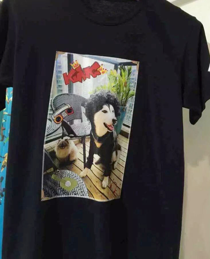 深圳市T恤数码印花机 T恤平板打印机厂家