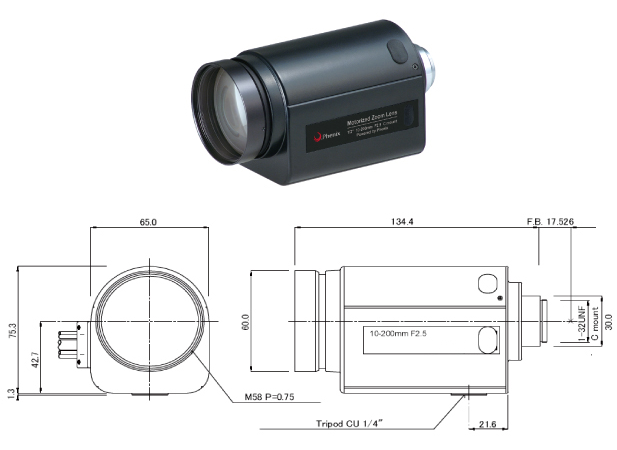 供应代理PVT29D10IR凤凰镜头原装正品安防监控转用