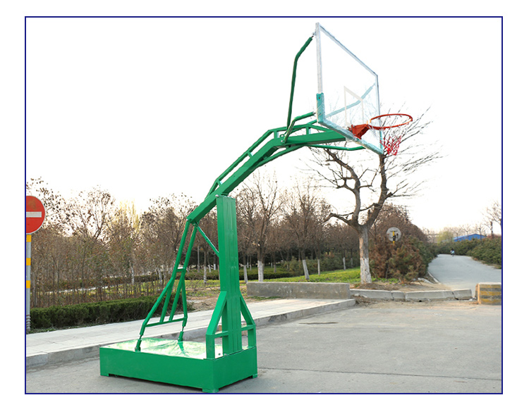 深圳篮球架价格移动篮球架厂家移动式单臂篮球架平箱仿液压篮球架厂家