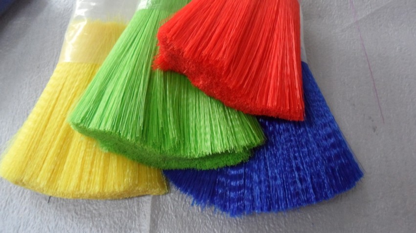供应用于清洁产品的塑料清洗刷丝 耐磨雪刷 扫帚刷 塑料刷丝 板刷丝 滚洞刷丝