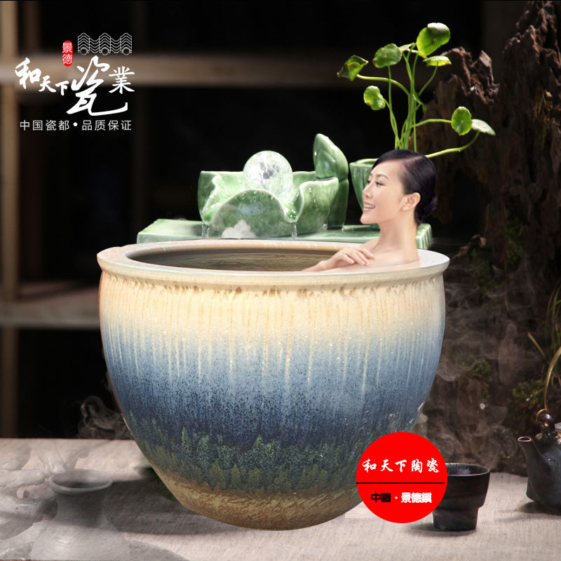 上海极乐汤陶瓷洗浴大缸厂家