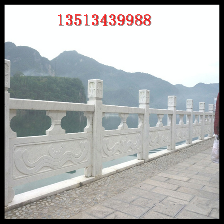 供应用于护栏的石桥大理石护栏石材围栏雕刻最新产品图片