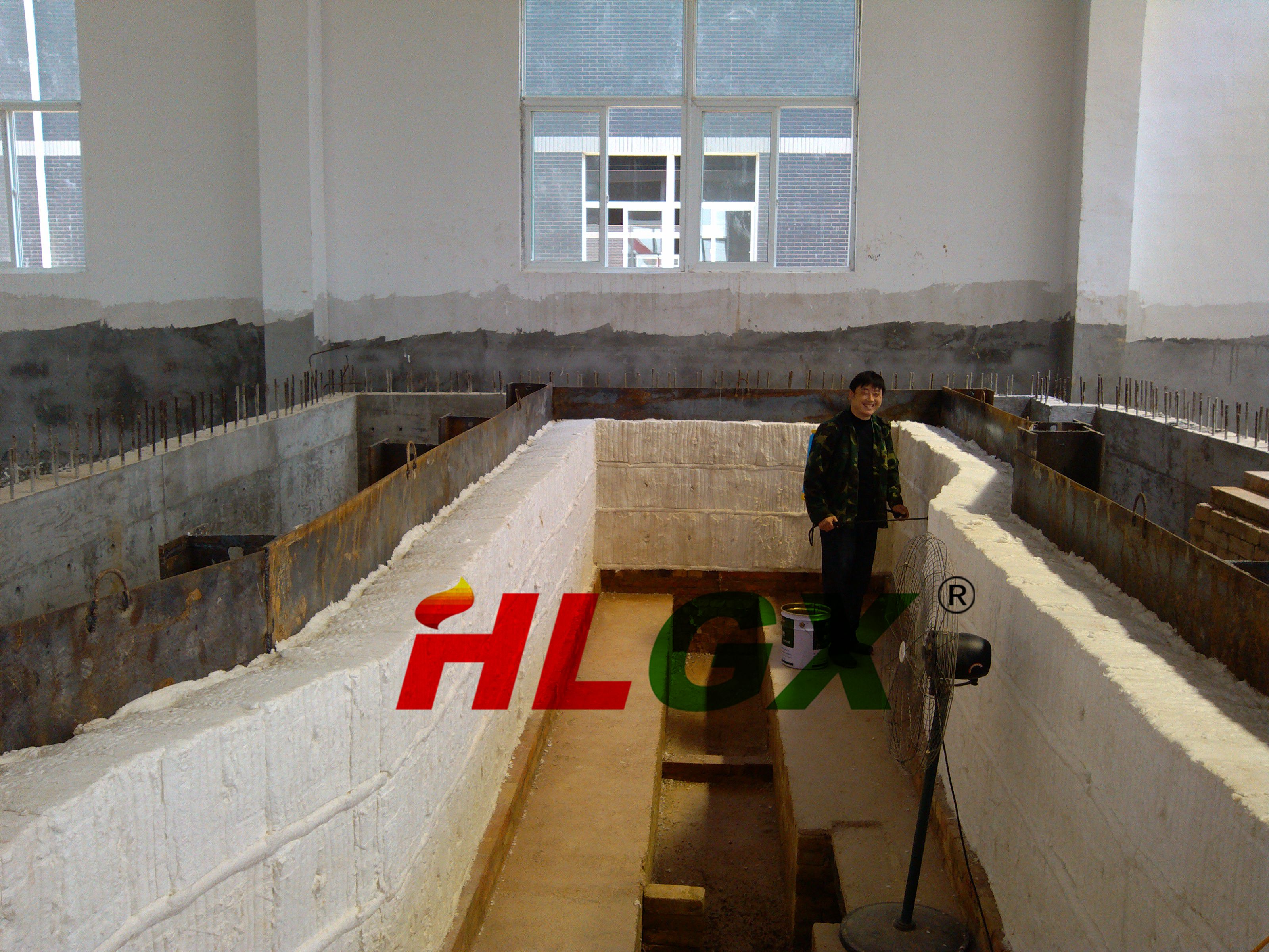 济南火龙供应热镀锌锅专用陶瓷纤维模块，设计施工售后全方位服务图片