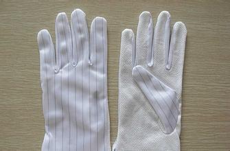 供应防静电点塑手套厂家  点塑手套价格 防滑点塑手套 点塑手套批发