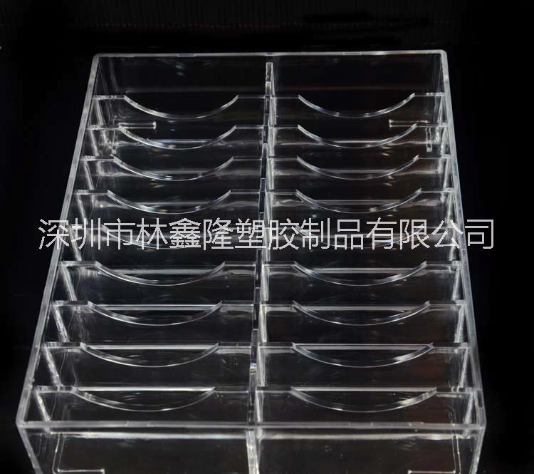 供应亚克力手镯展示盒 透明进口亚加力有机玻璃展示架 深圳亚克力制品