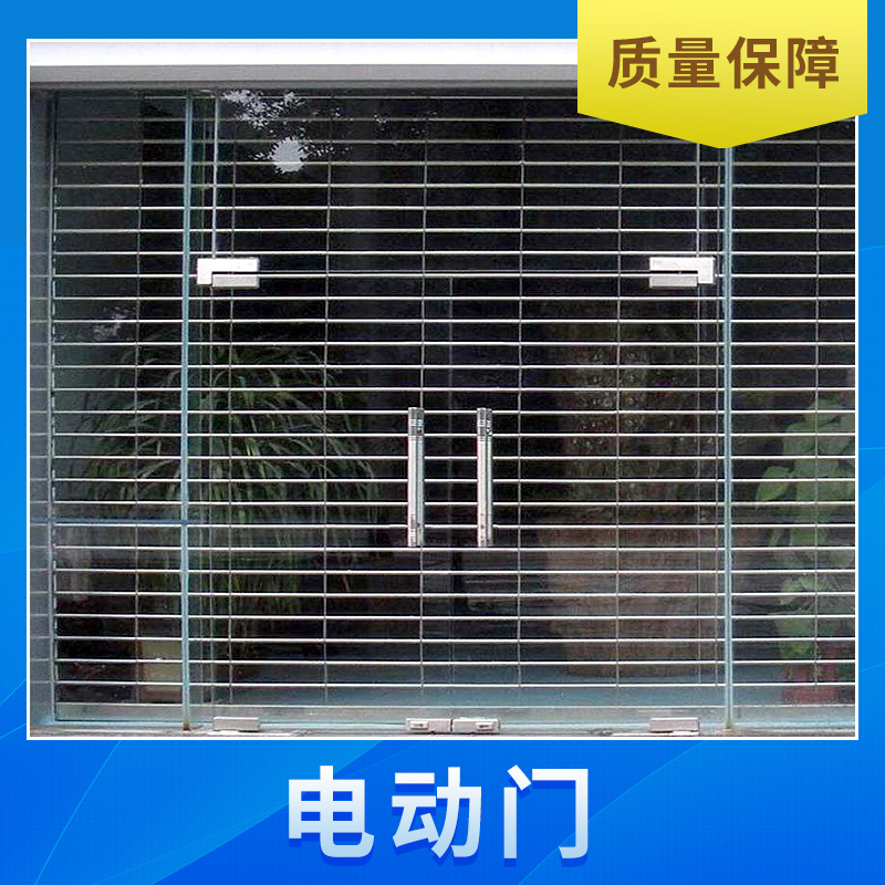 惠州富鑫泰机电门业供应电动门、智能遥控电动门|不锈钢电动门、电动车库门图片
