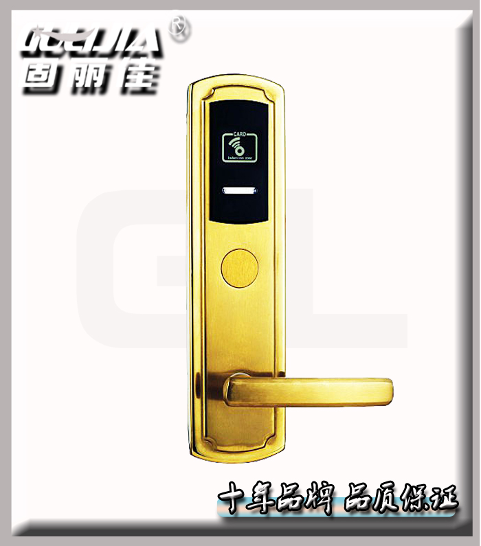 供应固丽IC卡智能门锁酒店锁电子锁刷卡门锁感应锁