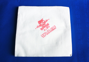 供应印标方巾 面巾纸 钱夹纸 湿巾