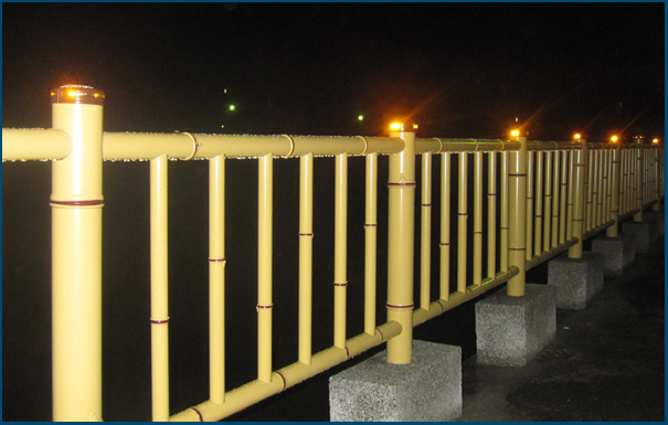 漯河喷塑仿竹围栏，园林仿竹节栅栏，锌钢阳台栏杆，烤漆围墙护栏安装快捷简单