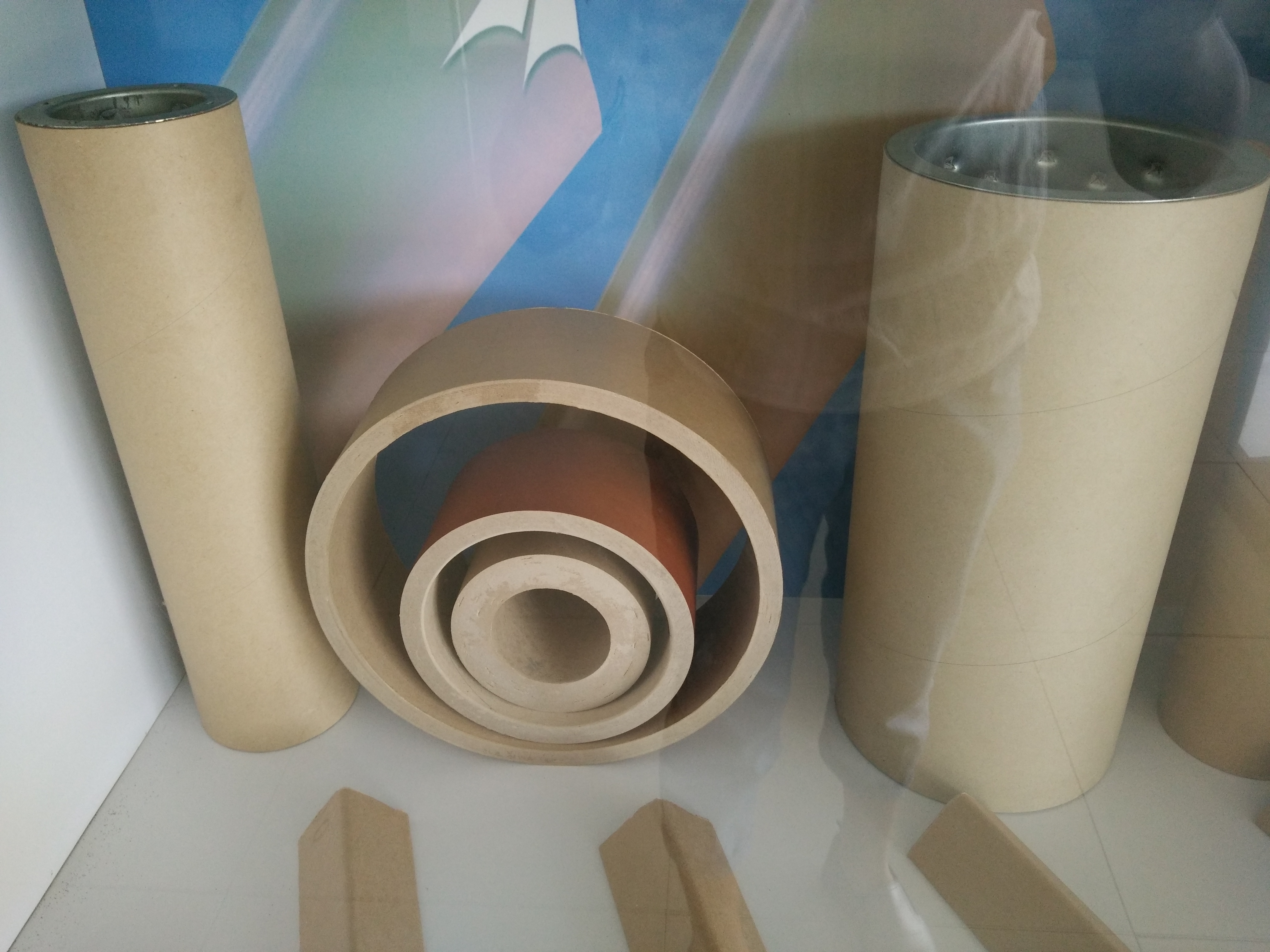 供应用于收卷薄膜|不锈钢卷|铝卷'文化用纸的可恩索铁头纸管纸芯可循环使用节约'纸套筒