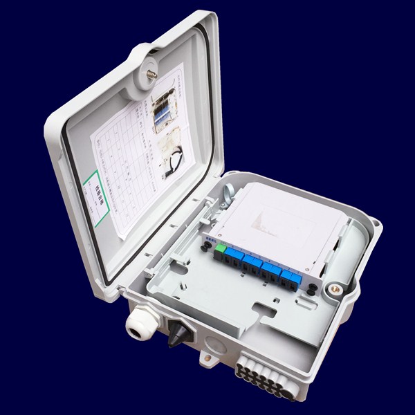 供应用于光纤入户的1分8光分路器箱