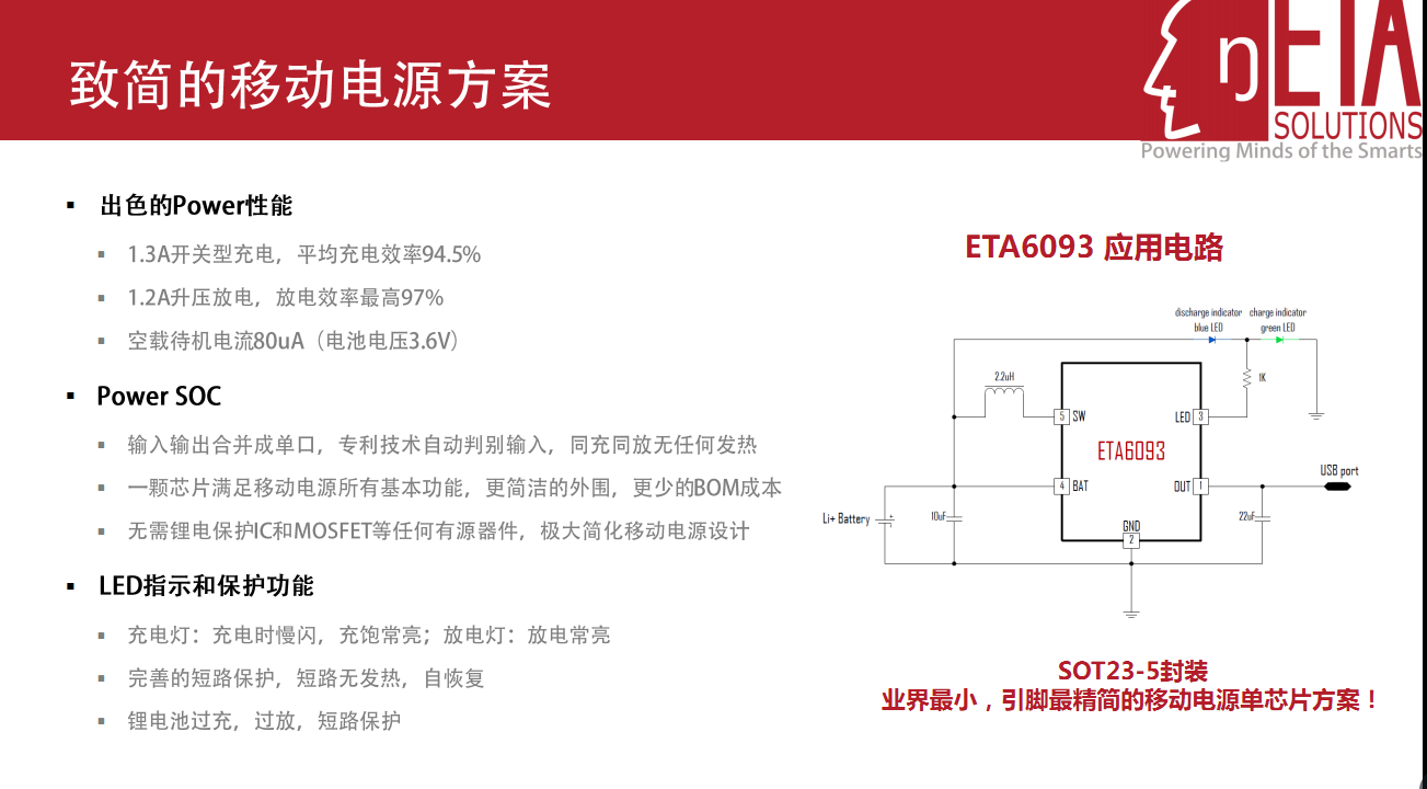 深圳市钰泰发布ETA9740移动电源单厂家钰泰发布ETA9740移动电源单