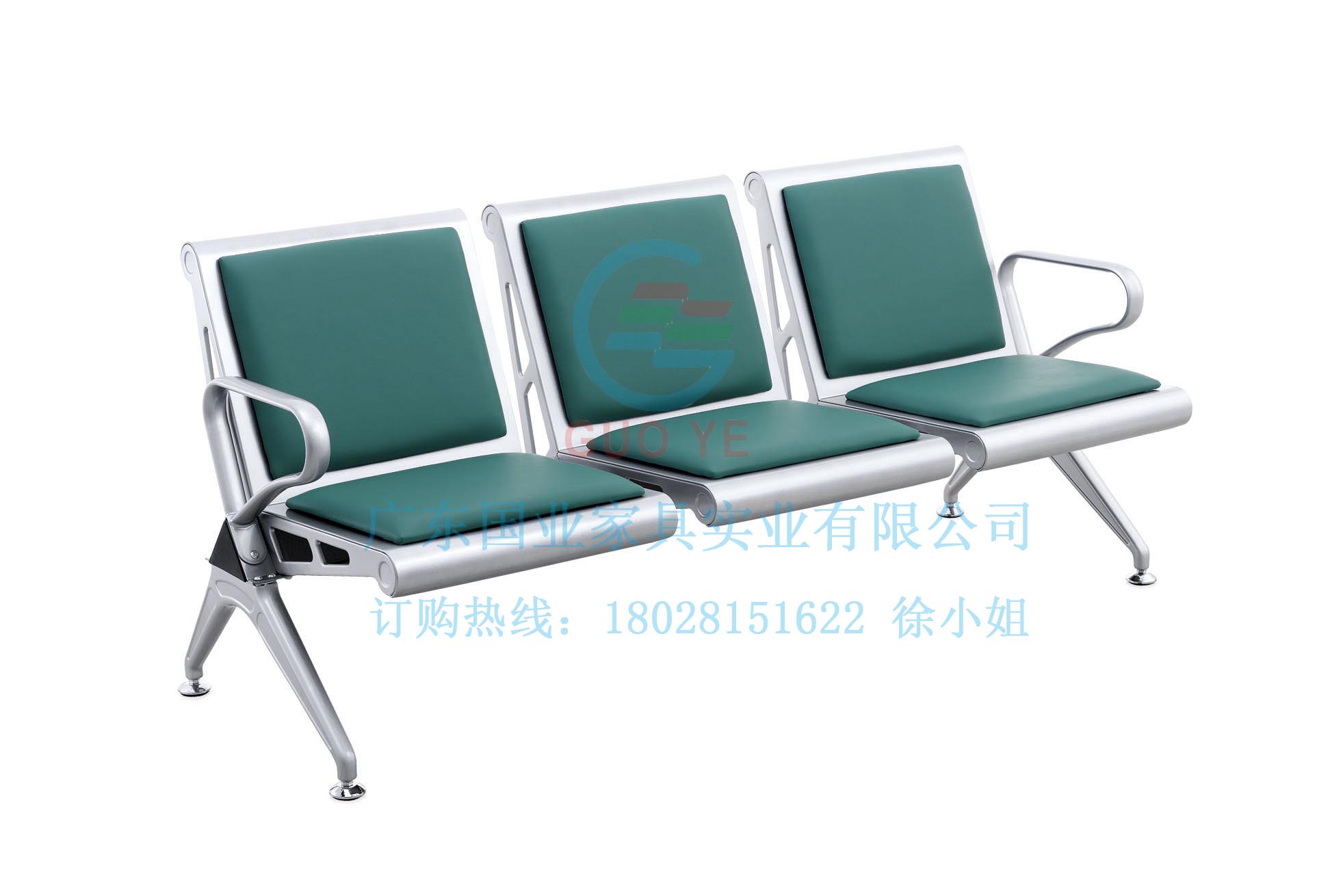 供应用于医院等候区|广东国业|300元的排椅C8301F图片