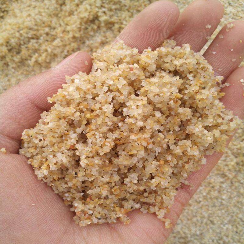 供应儿童乐园用海沙 天然水洗黄沙