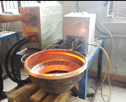 不锈钢自动化热处理退火设备高频加热机图片