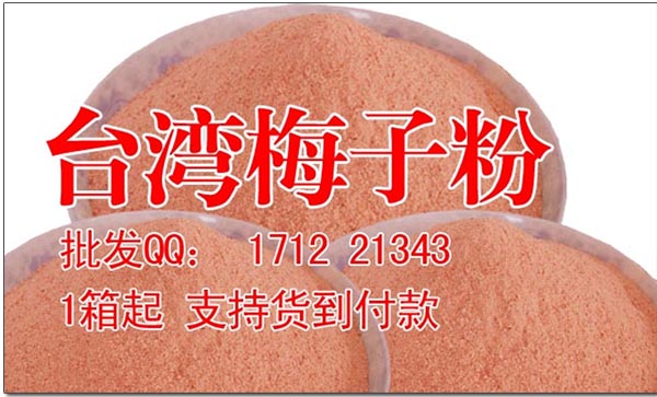 供应用于炸鸡外撒料的地道台湾风味 甘梅粉 梅子粉撒料图片