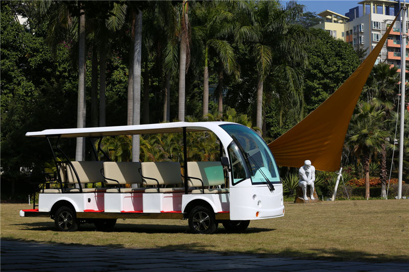 重庆市旅游景点校园公园14座电动观光车厂家供应旅游景点校园公园14座电动观光车